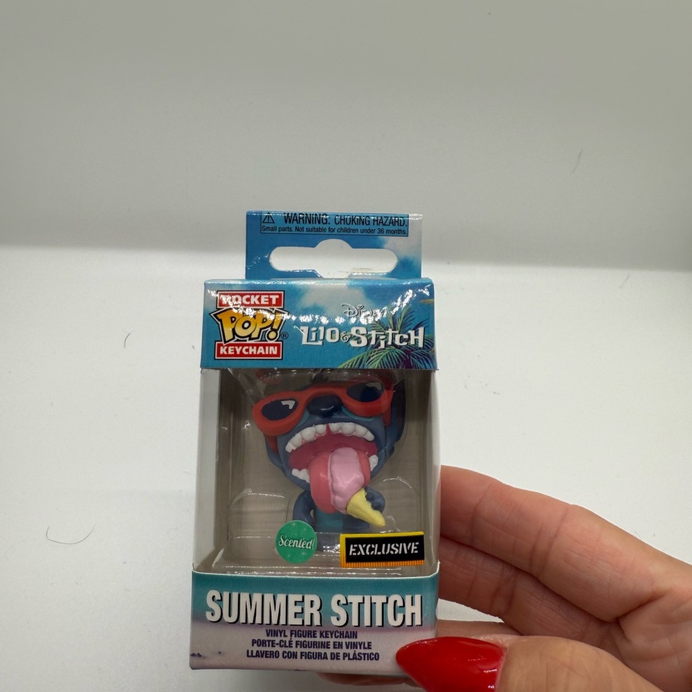 LILO stitch summer exclusive scented keychain